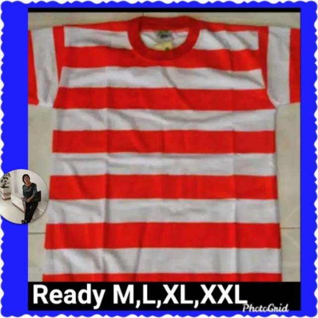 Kaos sakera merah putih baju adat madura DEWASA