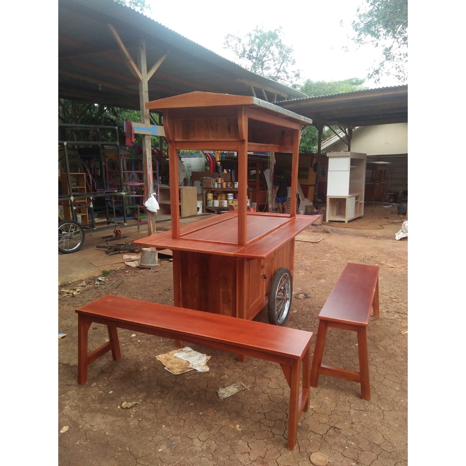 jual pabrik produsen bengkel gerobak angkringan soto bakso murah terdekat jakarta