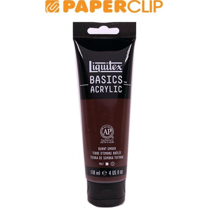 

1046128 Liquitex Acrylic Basic 118Ml Burnt Umber Terlaris