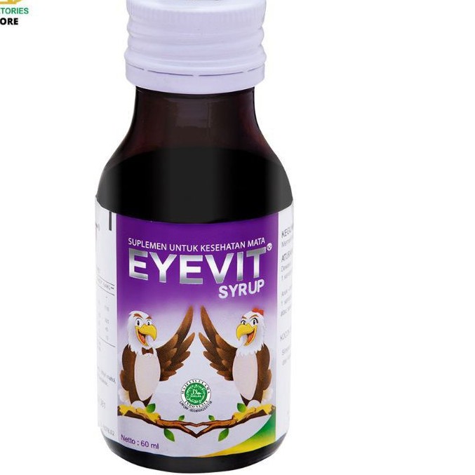 EYEVIT Syrup - Botol isi 60ml - Vitamin Mata - EYEVIT SIRUP