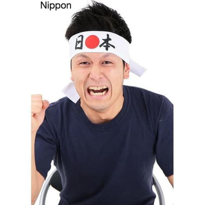 Yang Dicari] Hachimaki Ikat Kepala Jepang Kanji Gonzo Bandung