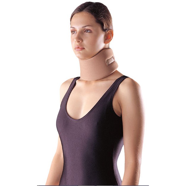 Penyangga Leher Oppo Cervical Collar MenyanggaTulang Leher Neck Traction Bahan Lembut 4091