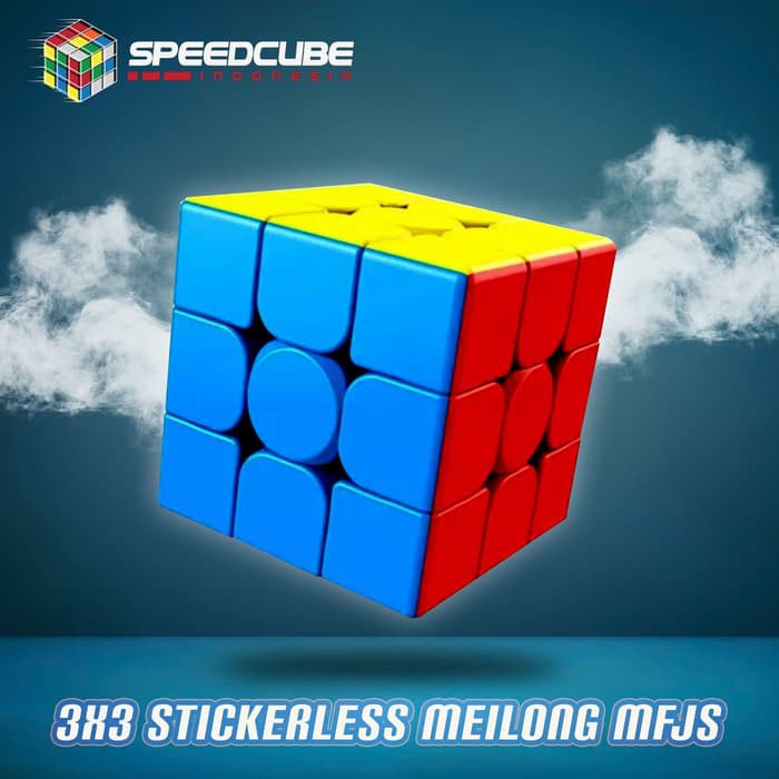 Rubik 3x3 Moyu Original Speedcube 2023 BEST SELLER | Putaran Cepat Untuk Lomba | Warna Stickerless Doff | Rubik Cube Murah &amp; Grosir