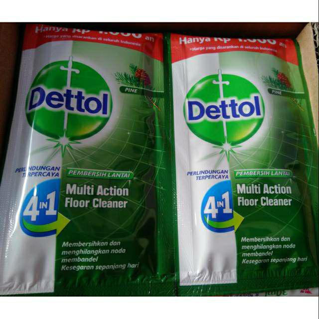 Dettol Pembersih Lantai 12 Sachet