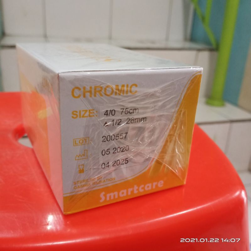 Catgut Chromic 4/0 Smartcare PERBOX