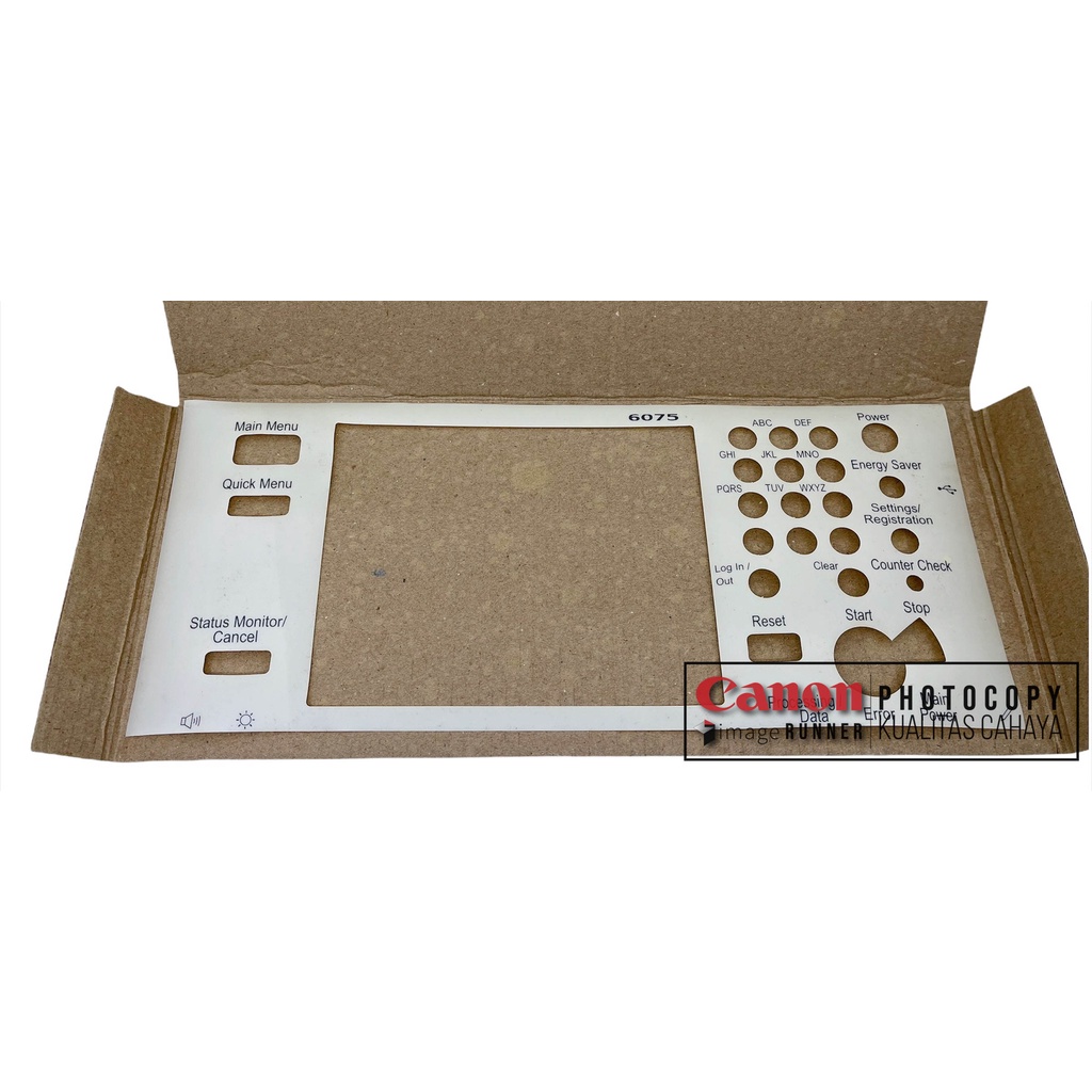 Sheet Control Panel Assy Mesin Fotokopi Canon IRA 6075 Import