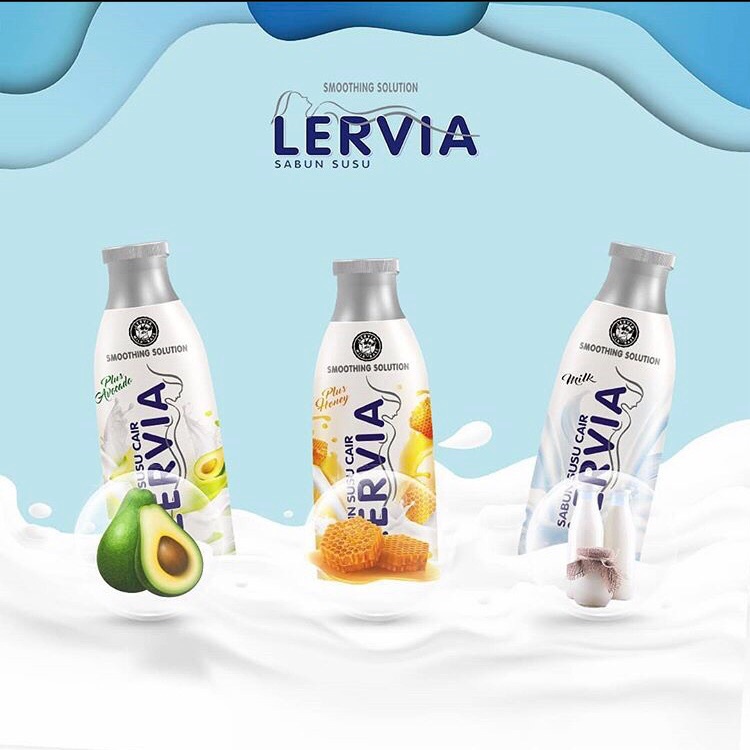 Lervia Sabun susu 250 ml