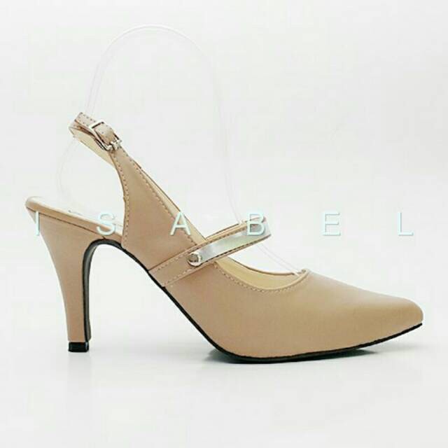 HEELS COKLAT MURAH MOCCA OLA HEELS