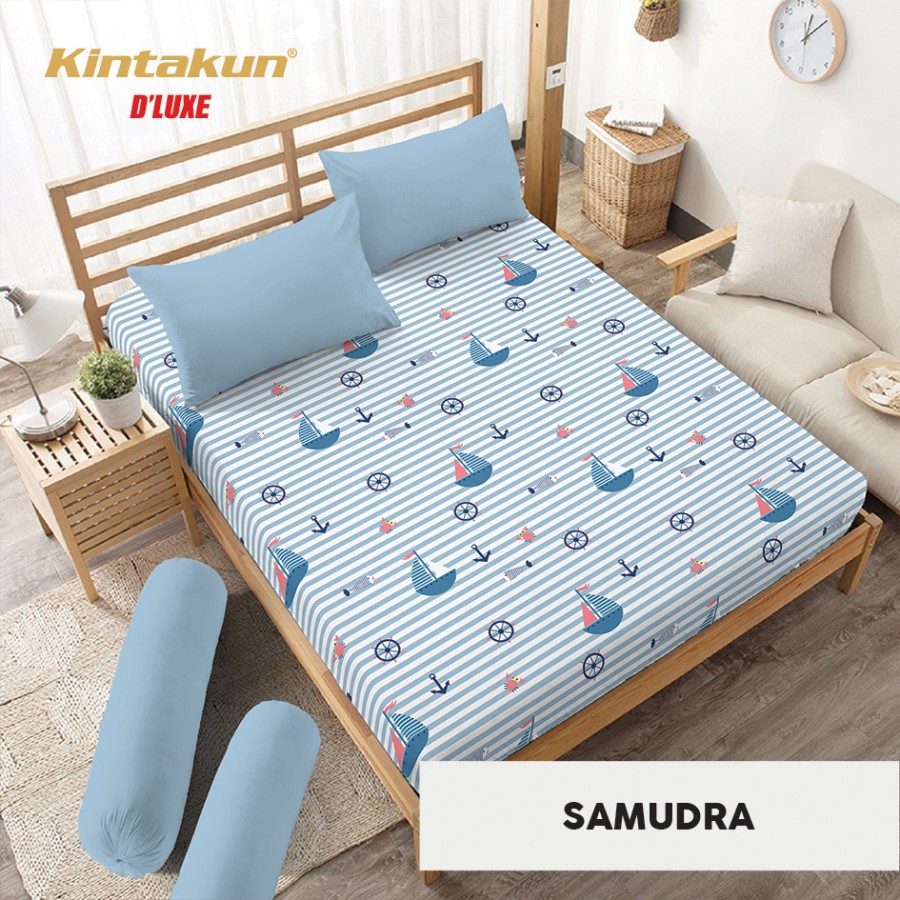 KINTAKUN DELUXE SPREI KING 180X200 Terlaris Motif Anak - SAMUDRA