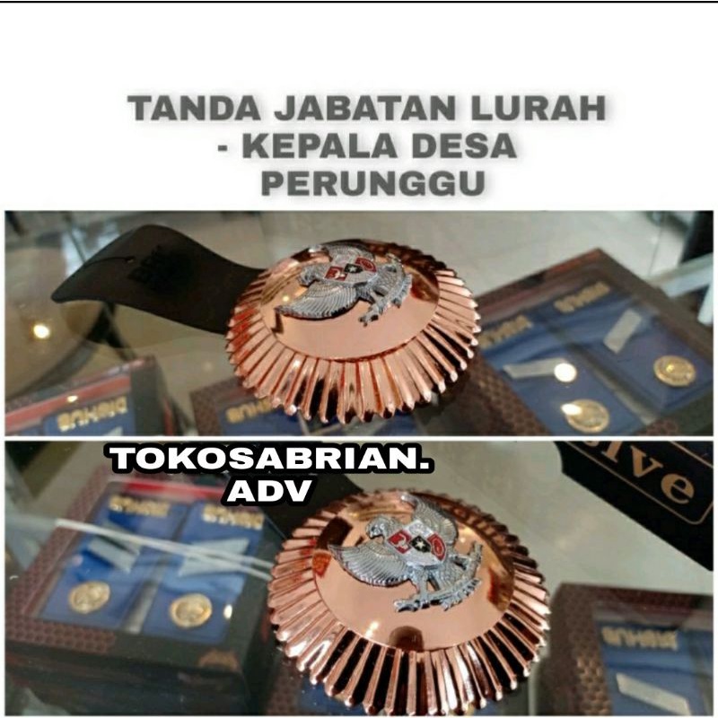 Tanda Jabatan Lurah Perunggu /Tanda Jabatan Kepala Desa Perunggu