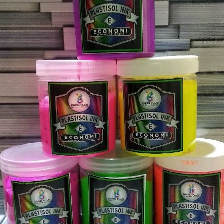 

RB Tinta Sablon PLASTISOL FLOURESCENT Brain Plus MAGENTA 500gr
