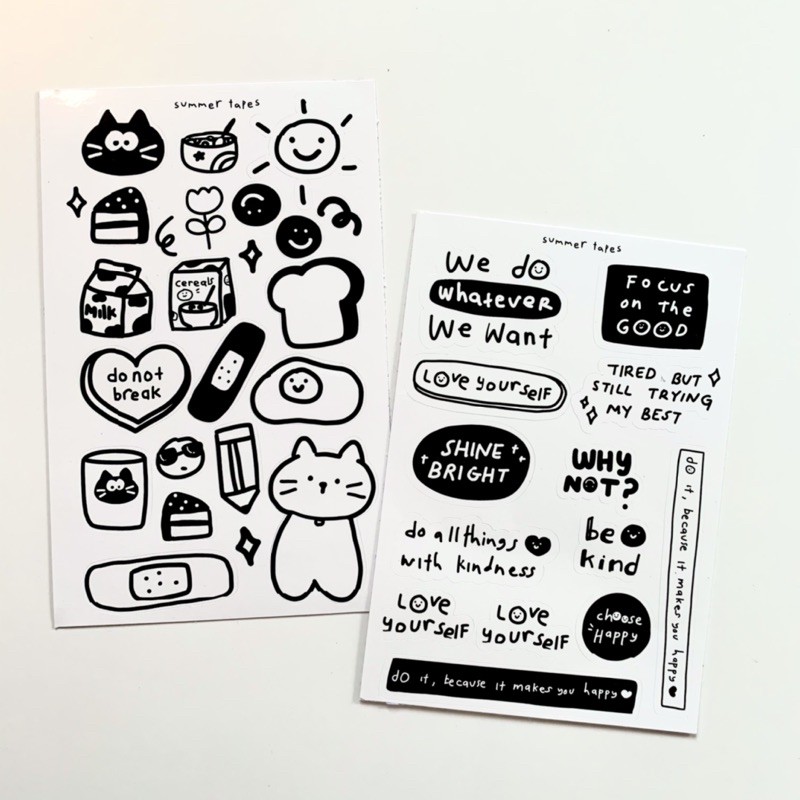 

summer tapes - mono seal sticker/deco sticker/sticker jurnal