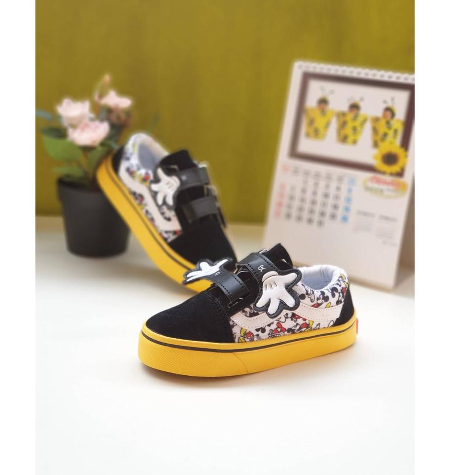  Sepatu Vens Anak OldSkoll Mickey Mouse Kids Premium Style ||Jual cepat