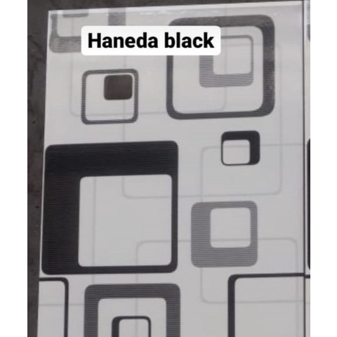 Keramik Dinding Gemilang 25x40 Haneda Black