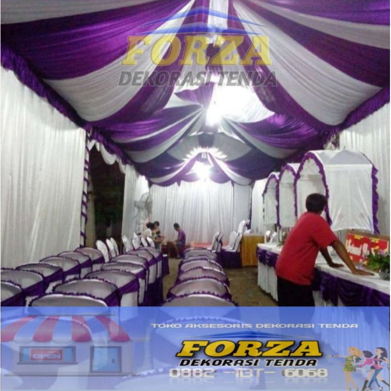 Plafon Balon Dekorasi Tenda 5 x 6 Murah Kualitas Terdepan - Forza Dekorasi Tenda