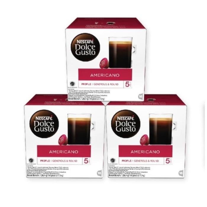 

PROMO Bundle Nescafe Dolce Gusto Capsules 3 Boxes Original Kapsul Kopi - Espresso