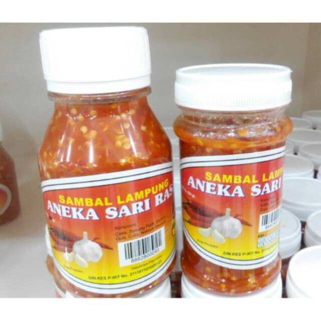 

sambal lampung aneka sari rasa 300gr 200gr bawang cuka tanpa minyak no lemak sehat untuk diet