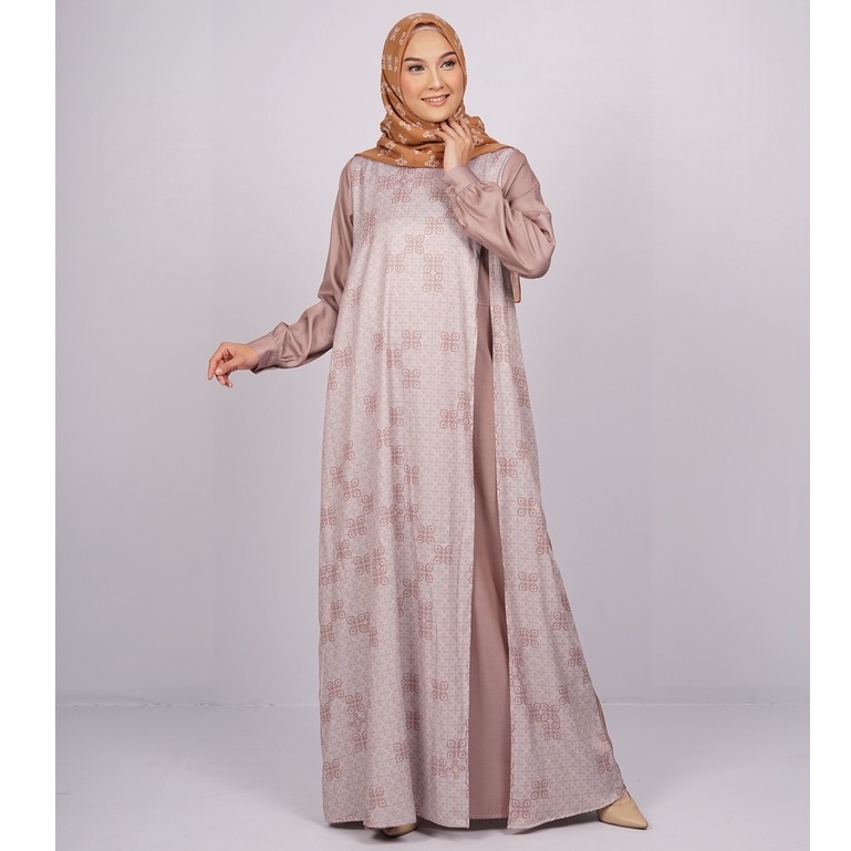 GAMIS TERBARU GAMIS MOTIF BATIK SARIMBIT YARA WOM ELZATTA