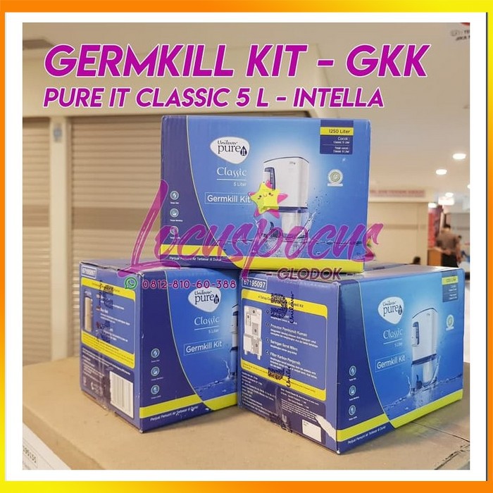MS - Germkill Kit Pureit Intella Classic 5 Saringan Filter Pure It GKK