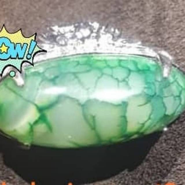 Cincin batu akik Natural pandan lumut sisik naga hijau