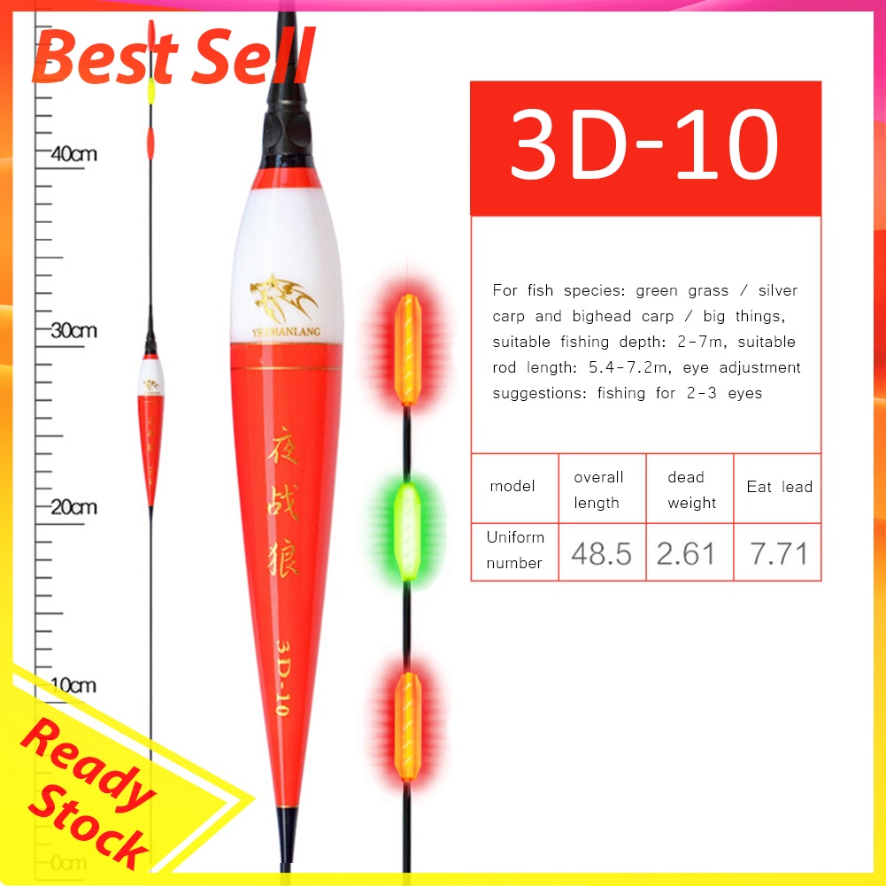 Electric Fishing Floats Bobber Big Carp Rock High Sensitivity Luminous Buoy