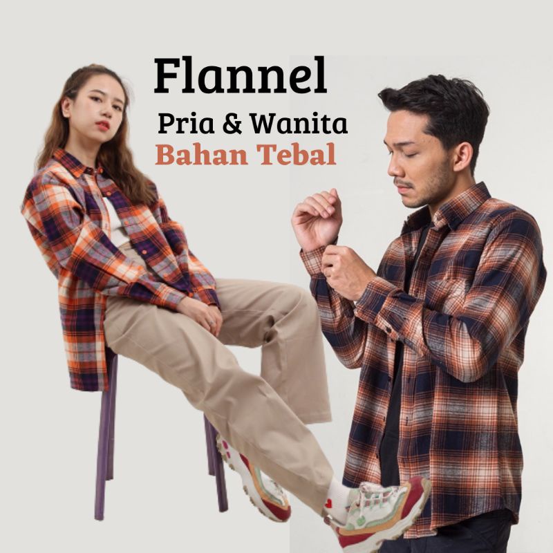 Baju Kimberly Kemeja Panel Flanel Shirt Veterano Wool Atasan Planel Laki Laki Baju Hem Flanel Cowok 