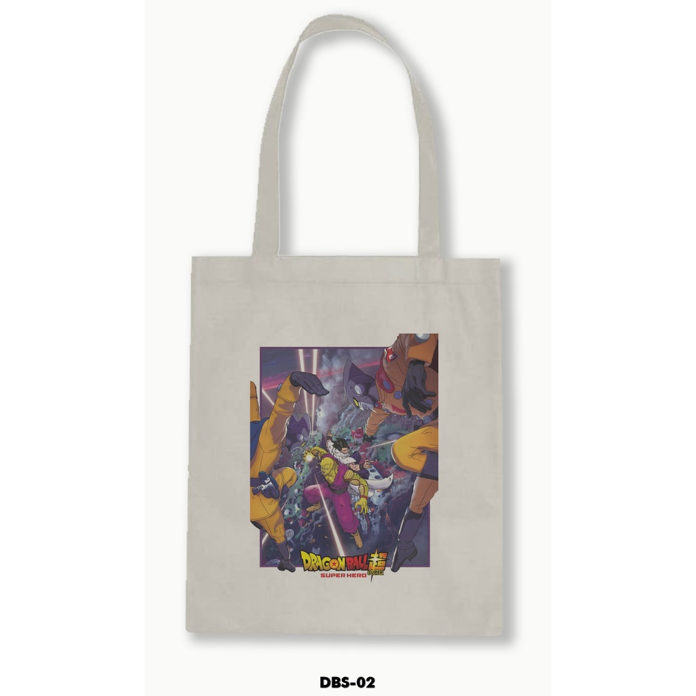 TOTE BAG BLACU - DRAGON BALL SUPER : SUPER HERO