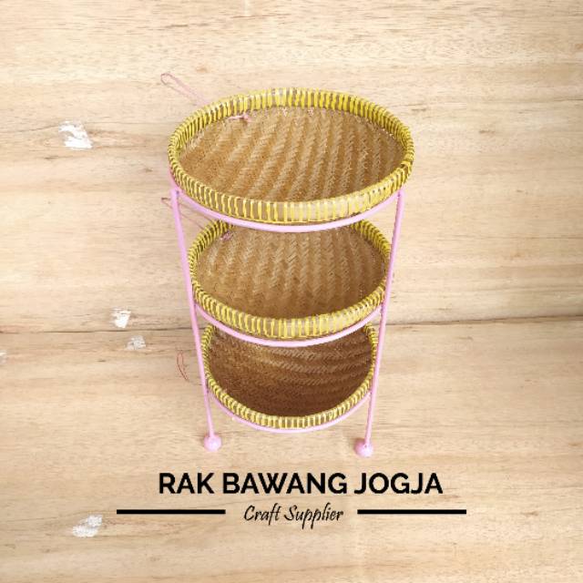  Rak  bawang Jogja  susun3 warna custom Shopee Indonesia