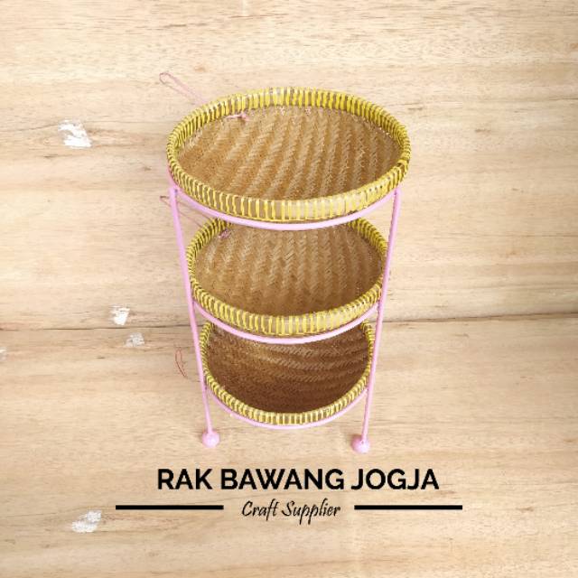 Rak bawang Jogja susun3 warna custom Shopee Indonesia Rak bawang Jogja susun3 warna custom Shopee Indonesia