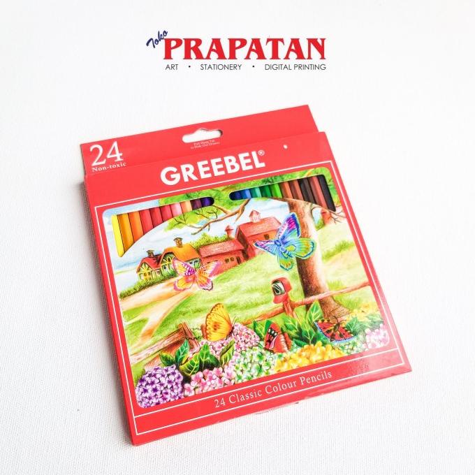 

Pensil Warna Greebel 24 Warna / Classic Colour Pencils