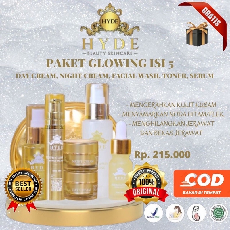 Hyde Beauty Skincare Paket Glowing Reseller