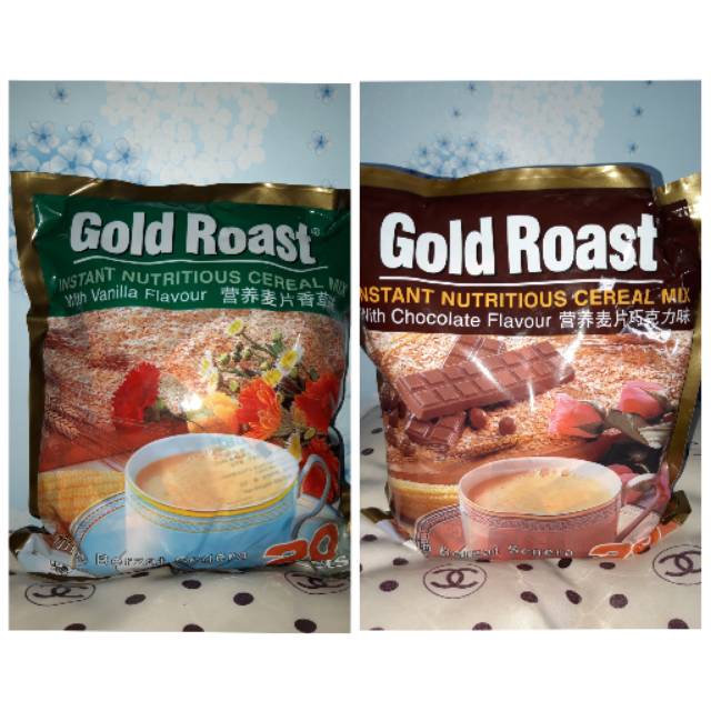 

Gold Roast Cereal Chocolate dan Vanilla