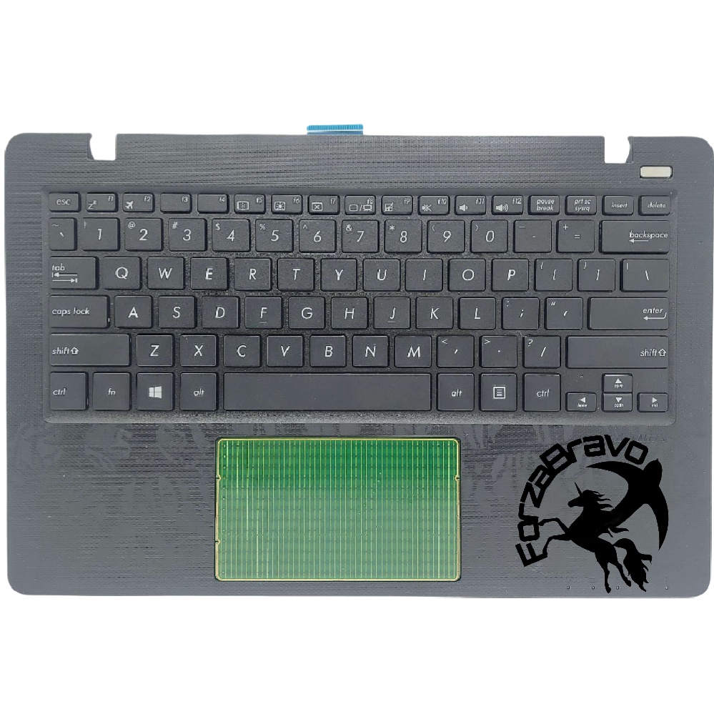 KEYBOARD ASUS LAPTOPX200MA R202CA R202LA F200LA F200CA 9Z.N8KSQ.B01 PALMREST 0KNB0-1126US00 / AEEX8U