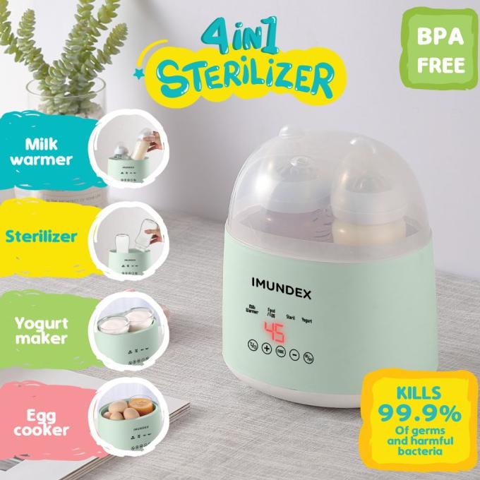 IMUNDEX 4-in-1 Sterilizer / Penghangat botol / YogurtMaker