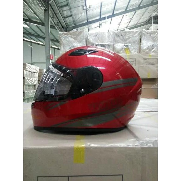 Helm Yamaha Vixion full face Putih promo - revivl