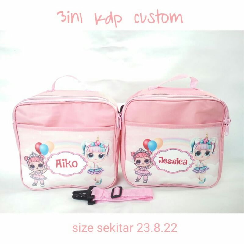 Goodie Bag Custom/ goodie bag ulang tahun anak/tas 3in1-4