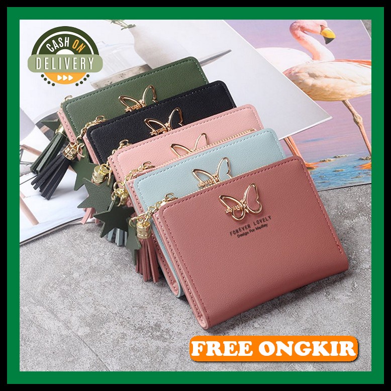 Dompet Wallet Wanita Cnk 095 Push Lo Wallet Ori Premium Import Gbc (Fy) Cod Dompet  Import Dompet Wa