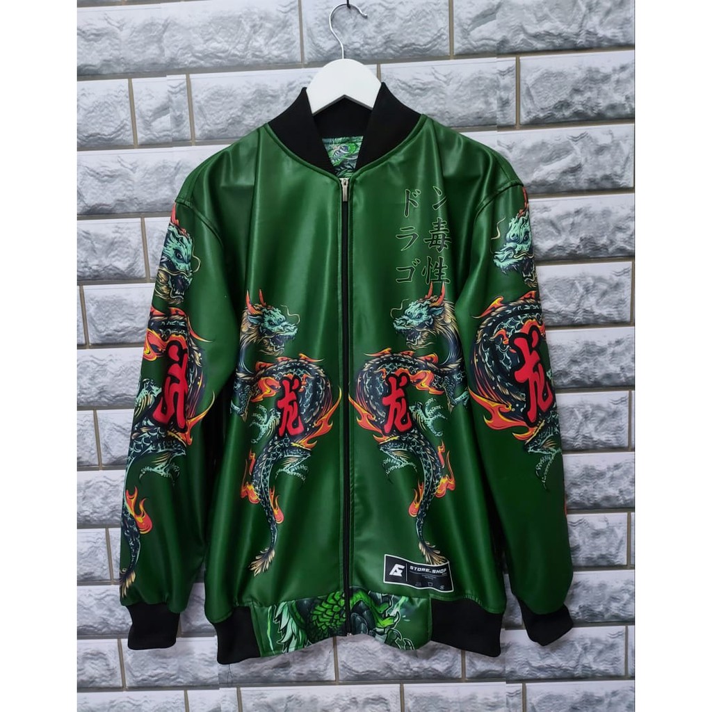 Sukajan Jaket Sukajan Metalik Tebal Warna Cerah Pria Wanita L XL