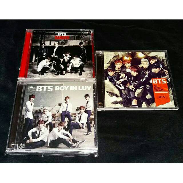 BTS JAPAN ALBUM - DANGER / BOY IN LUV / NO MORE DREAM