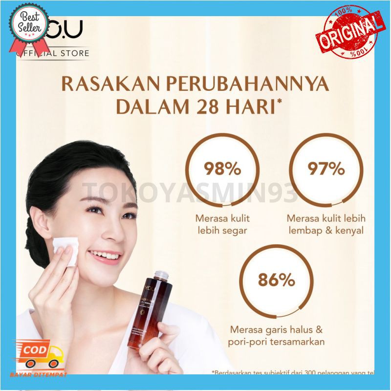 YOU Golden Age 2 in 1 Essence 100ml 1 step for 8 skin sollution Murah