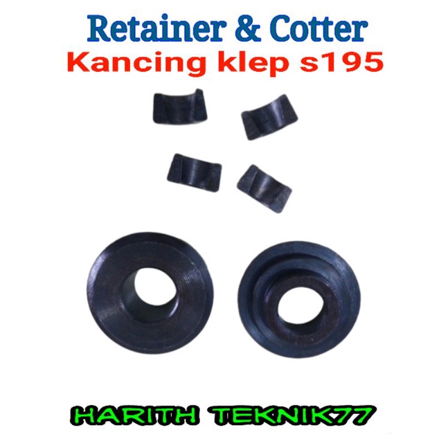 kancing klep topi klep Retainer cotter assy S195