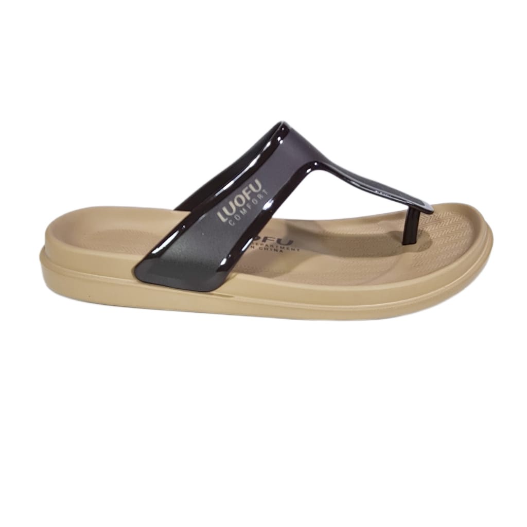 LUOFU ORIGINAL Sandal karet empuk murah jepit cowok sendal japit pria import E6175A1SM5W