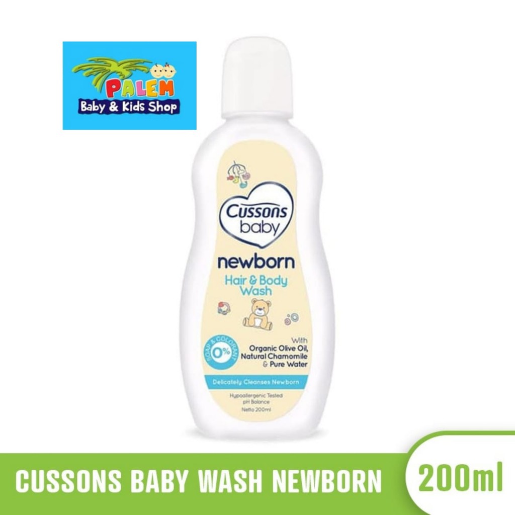 Cussons newborn hair&amp;body wash 100ml dan 200ml