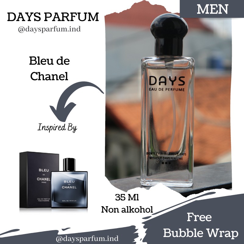 Parfum Pria Bleu de Chanel 35ml - DAYS PARFUM