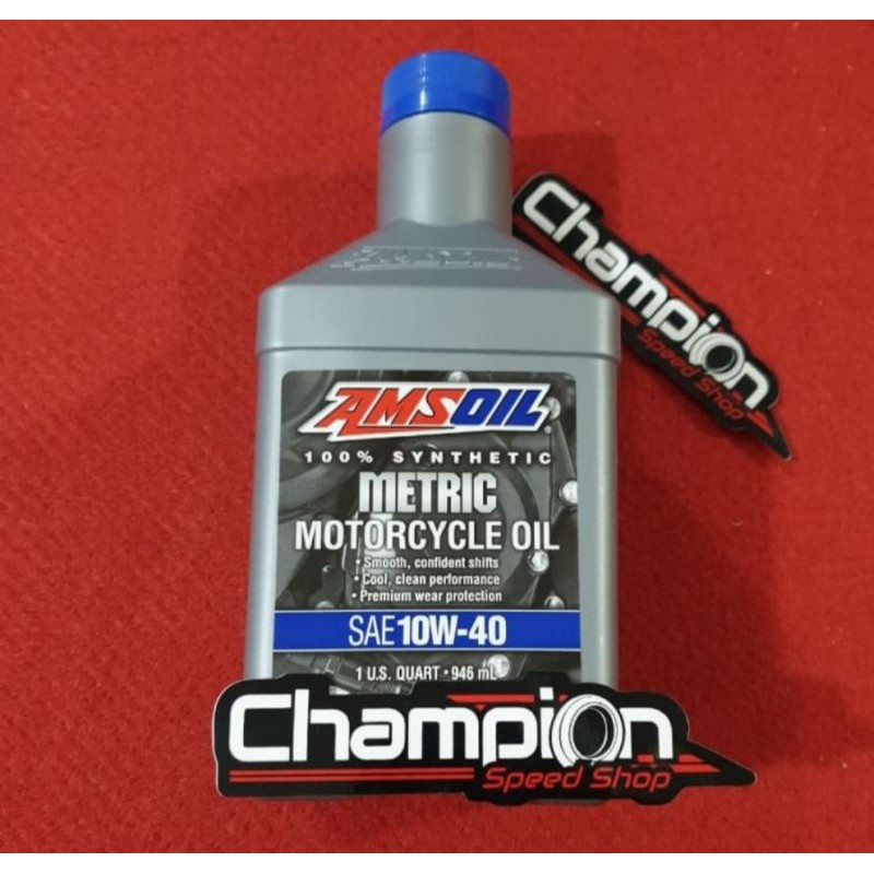 Jual Oli Motor Amsoil Ams Oil Metric Full Synthetic W T Ml Shopee Indonesia