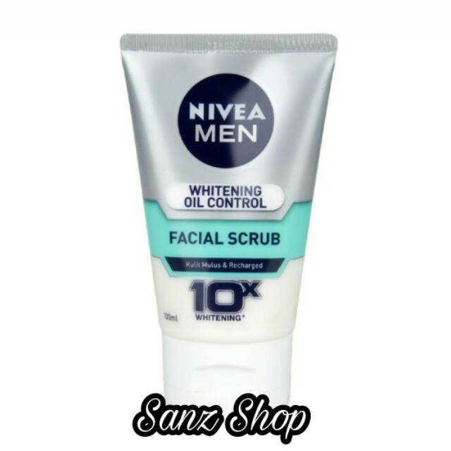 nivea men oil control scrub