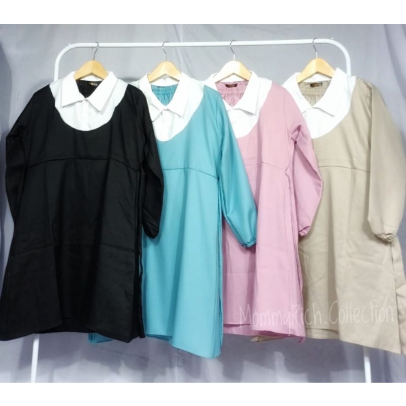 SETELAN CELANA GROSIR MURAH LEHER KERAH [KAKU]