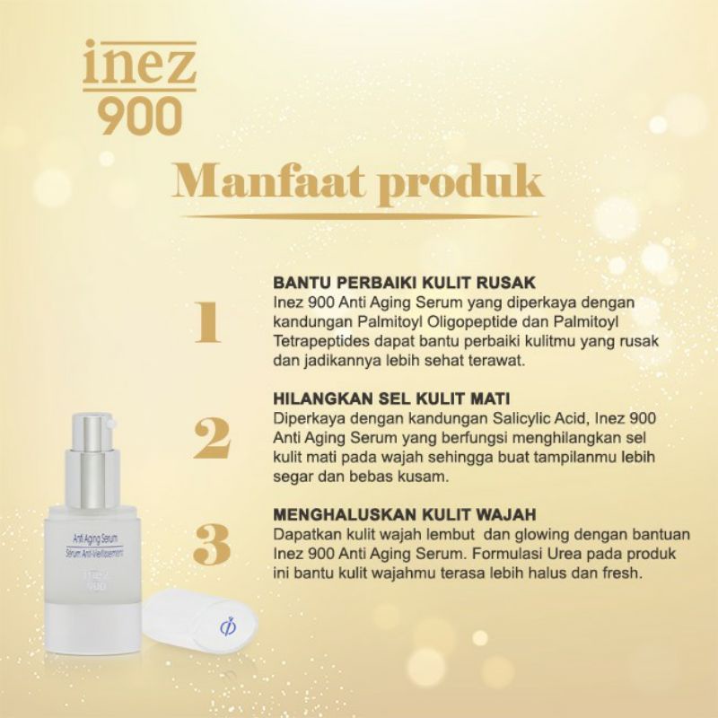 INEZ 900 Anti Aging Serum - Serum Wajah