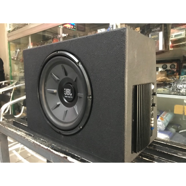 [Free Kaos JBL]Basstube Aktif Subb JBL 1210D + Power + Box MDF 18mm & 20mm