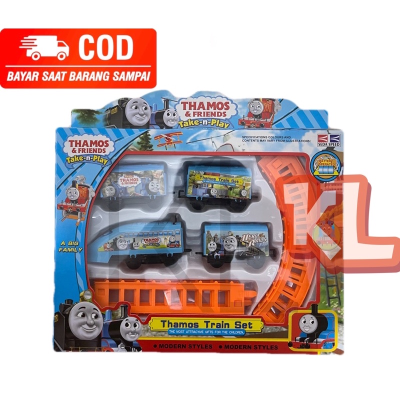 Kereta Api Thomas 4 gerbong